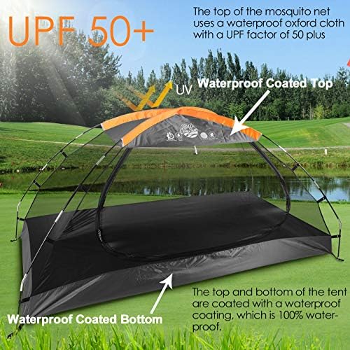 Malha de tenda líquida de mosquito para acampar net de mosquito viajante