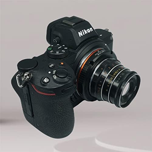 Adaptador de montagem em lentes Pholsy Compatível com a lente Leica M39 para Nikon Z Mount Camera Camera Compatível com Nikon Z FC,