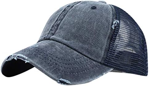 Sarraça unissex Ajustável Papai Capéu vintage Lavado Hat de beisebol de baixo perfil Capinho de beisebol para mulheres e