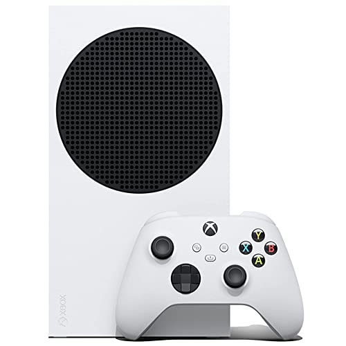 Microsoft Xbox Series S 512GB SSD Console Todos os Digitais - Fortnite & Rocket League - Controlador sem fio - HDR - 1440p Resolução de jogos - até 120 fps - AMD Freesync - fone de ouvido
