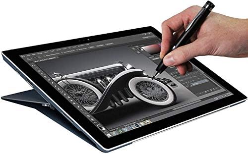 Broonel Silver Mini Fine Point Digital Active Stylus Pen compatível com o Acer Chromebook Spin 512 12