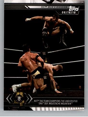 2019 TOPPS WWE NXT #44 O cartão de negociação de wrestling da era indiscutível