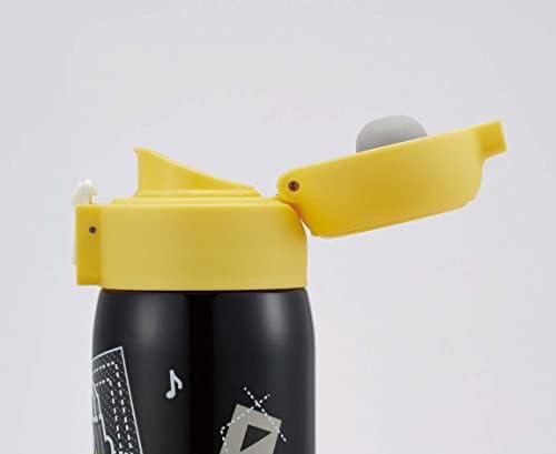 Skater Stot5-A Bottle de caneca de aço inoxidável, retenção quente e fria, 16,2 fl oz, um toque aberto