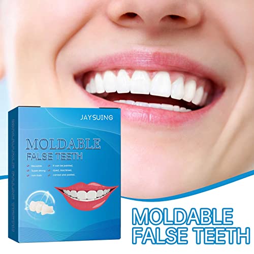 Dentes de plástico cola dentaduras de maquiagem modificadas de dentes de preenchimento temporário de dentes cola de dentes
