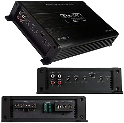 Orion Ztreet 2 Channel Car Amplificador - Classe A/B Estéreo amplificador de potência 5000 Watt máx.