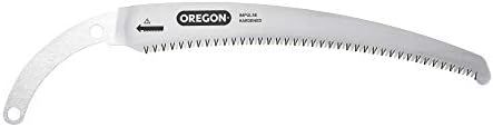 Oregon 600139 lâmina de substituição curva para serra de mão arborista de 13 polegadas, 13 , prata