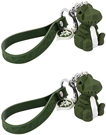 Brindes de natal aboofan 2pcs desenho animado criativo animal formato -chave saco de cadeia pingente de pequenos anéis chaves festas