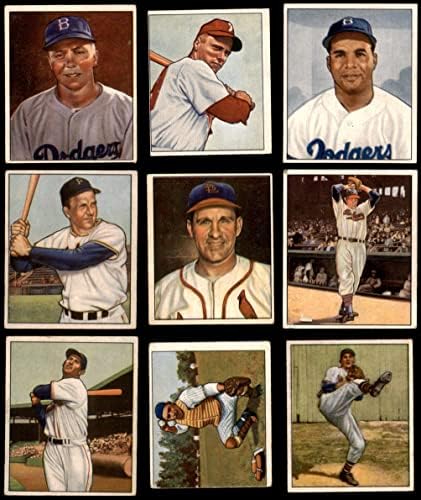 1950 Bowman Baseball Complete Conjunto VG