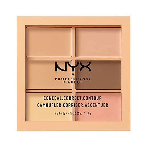 NYX Professional Makeup oculte a paleta de contorno correto - médio