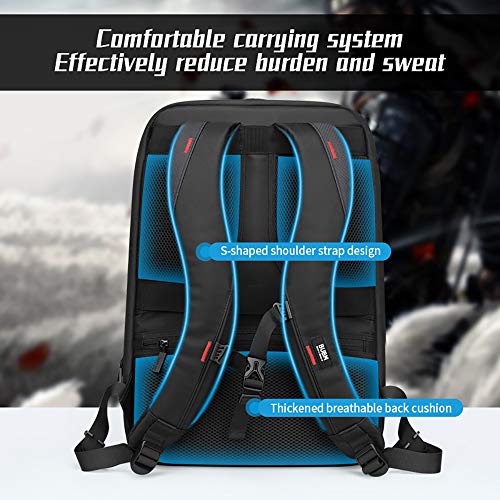 Bolsa de mochila de grande capacidade Bubm para PS5 Console Controller Travel Storage Carry Carry Backpack para PS5