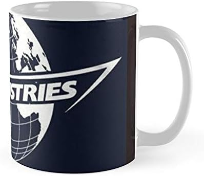 Stark Industries Logo Caça de café 11 onças e 15 onças de chá de chá de cerâmica