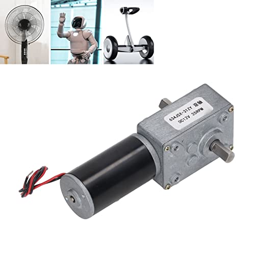 Motor de engrenagem, Motor de redução de velocidade da bobina de latão DC 12V CW CCW para impressora