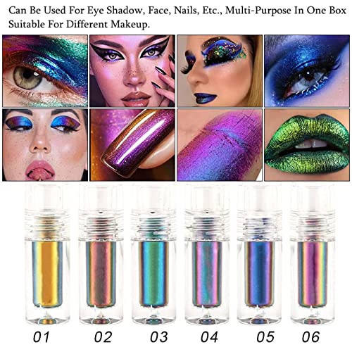 Sydry Chic-Chat Multi-Chrome Lipsticks, batons líquidos de multi-cromo Chic-Chat ™
