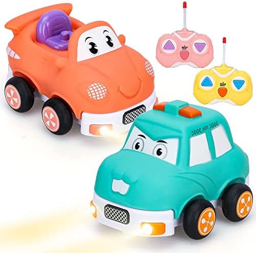 Toy Life 2 Pacote carros de controle remoto para crianças meninas meninas 3-5 4-7