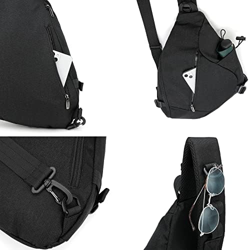 Backpack da bolsa de estilingue Nicgid, mochilas de tórax no ombro de laptop de 13,3 ''