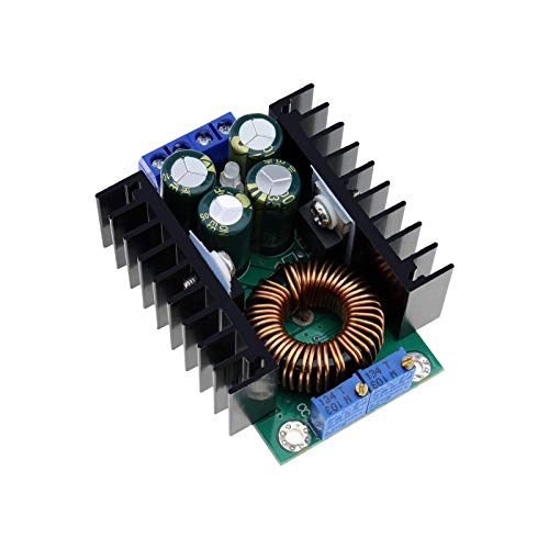Micro Traders XL4016 DC-DC Regulador de conversor Buck Módulo de tensão ajustável para carga do driver de alta potência da bateria do LED MAX 300W