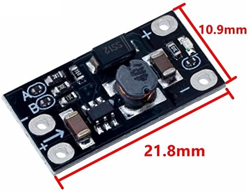 Módulo Mini-Funcional Multifuncional Hifasi Placa de Recurso 5V/8V/9V/12V 1.5A Indicador LED Módulo de tensão eletrônica DIY