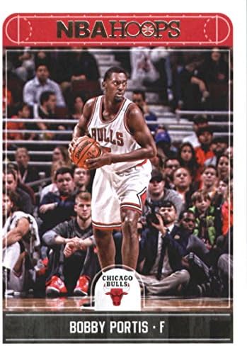 2017-18 Panini Hoops 24 Bobby Portis Chicago Bulls Basketball Card