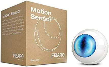 Sensor de movimento Fibaro Z-Wave Plus multissensor-movement, temperatura, intensidade da luz, acelerômetro, FGMS-001, não