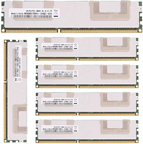 6PCS DDR3 4GB Recc 1333MHz Memória PC3-10600 2RX4 1.5V REG ECC Memória x79 x58 placa-mãe
