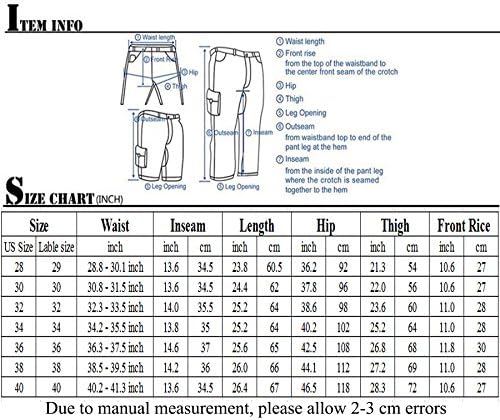 Shorts de carga de winoto mass