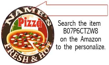 Anthony's Pizza Fresh e Hot Chic Tin Sign Sig