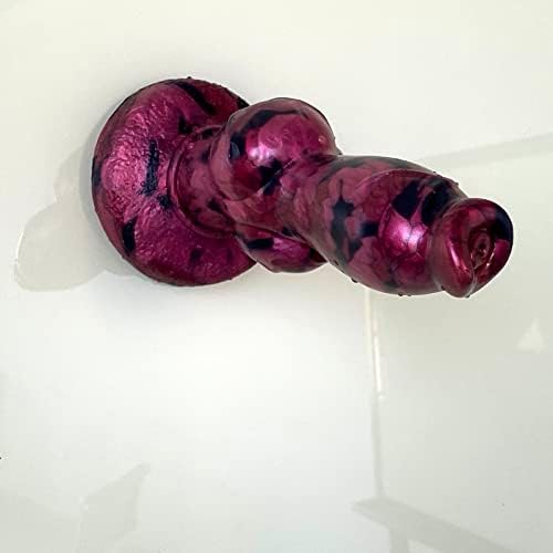 Dildo de cães realsitc de 8,6 polegadas com big kont, brinquedos de plug de copo de sucção de silicone grossos para mulheres e casais avançadores.