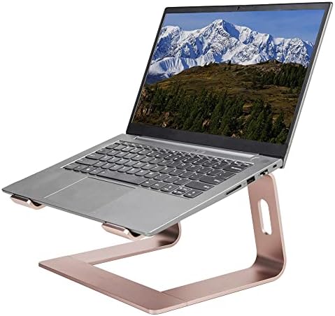 Stand Stand de laptop, riser de laptop destacável em alumínio, elevador de laptops ergonômicos para mesa, resfriamento