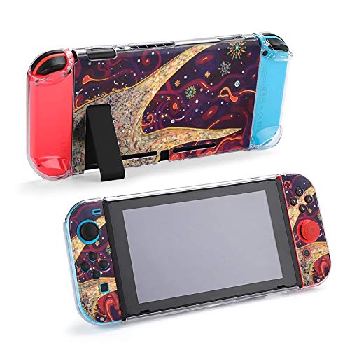 Caso para Nintendo Switch, Bohemia Bird Five Pieces Definir acessórios de console de casos de capa protetores para o