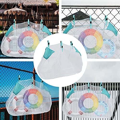 Malha piscina brinquedo de brinquedo para pendurar bolsa de praia chuveiro bolsa de higieness saco de higienetry de