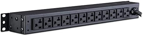 CyberPower PDU20BT6F12R BASIC PDU, 100-125V/20A, 18 pontos de venda, 1U rackmount