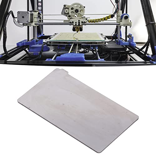 Plataforma de cama impressa, placa de aço de mola montagem simples remoção fácil de face para impressora 3D