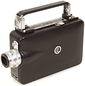 Câmera de filme de 16 mm Art Deco com estojo e literatura