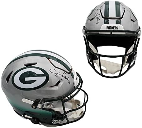 Clay Matthews assinado assinado Green Bay Packers Speed ​​Flex Authentic Capacete NFL personalizado - capacetes autografados