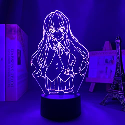Lâmpada 3D de acrílico grande de tamanho grande BL MO DAO ZU SHI Luz para a cama Decoração Sensor de toque colorido LED LED LUZ
