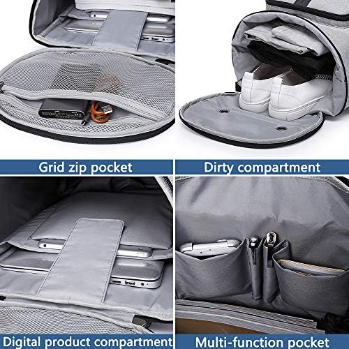 Mochila de laptop de viagem, mochila anti-roubo de viagem ao ar livre de laptop, backpack de acampamento para homens ……