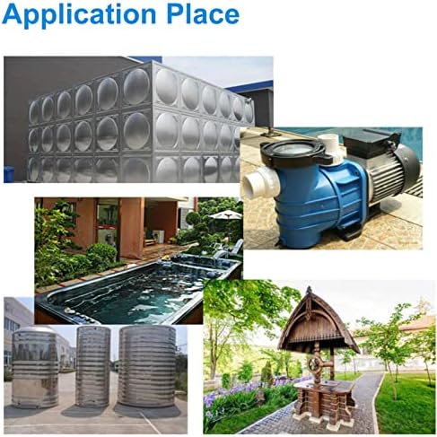 Válvula de flutuação incorporada de 1/2 de 1/2 de 1/2 , usada em piscinas, tanques de gado, aquicultura, aquários