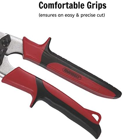 Teng Tools Aviation Tin Snips - Corte reto/esquerdo Corte de lata Regular tesouras - 492