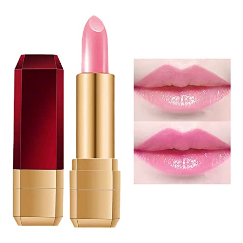 WGUST Chinese Lipstick Papel Sticue depois de aplicar batom, ele se transforma em batom rosa hidratante hidratante batom à prova
