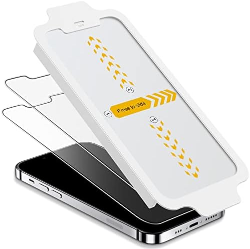 Qitayolife [2 pacote] Protetor de tela fosco para iPhone 12 / iPhone 12 Pro, [Glass.smt.bi] EZ-3.5 Tecnologia de instalação, vidro temperado premium, anti-Glare, Case Friendly, Smooth Touch