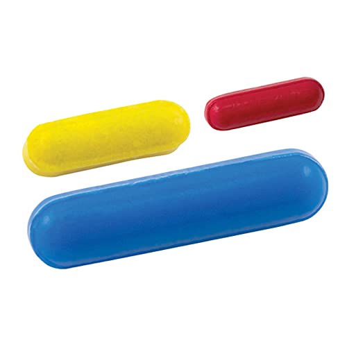 Dynalon 304435-0005 PTFE Micro Sirrrer Bar, amarelo, 3/16 de comprimento, 1/16 de diâmetro