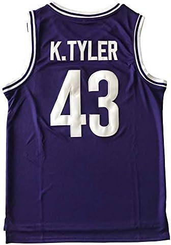 Borolin Kenny Tyler Shirts 43 K.Tyler Basketball Jersey