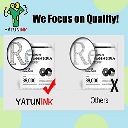 Yatunink Remanufacured Tink Cartuction Substituição para HP 962xl 962 962 XL Cartuchos de tinta Pacote de combinação