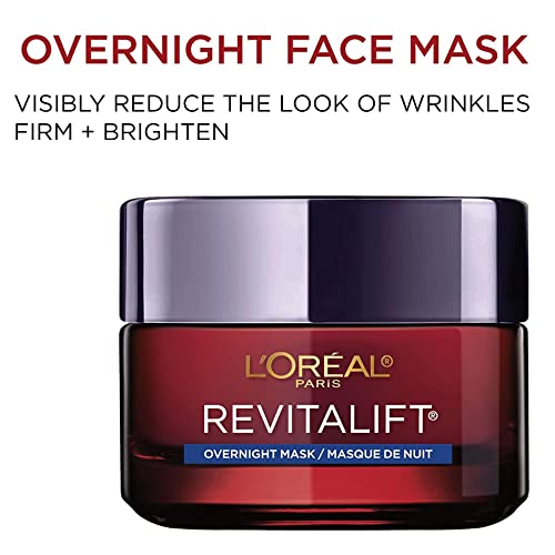 L'Oreal Paris Revitalift Triple Power Anti-envelhecimento máscara noturna, pro retinol, ácido hialurônico e vitamina