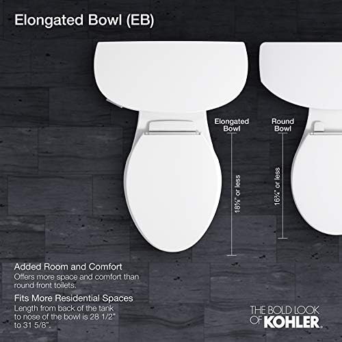 Kohler K-3713-Ra-96 Highline Comfort Classic Comfort Height Hight Homanet alongado com 10 de alavanca de viagem à direita,