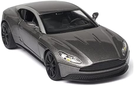Modelo de carro em escala para Aston Martin DB11 AMR Metal Car Modelo de Diecast Lhloy Veículos com luz de som Pull Back Sond 1/32 Proporção