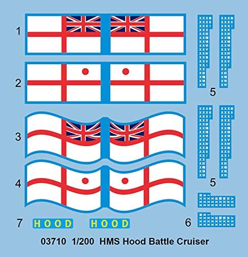 Trompetista hms capuz de batalha kit de cruzador de batalha, TR03710