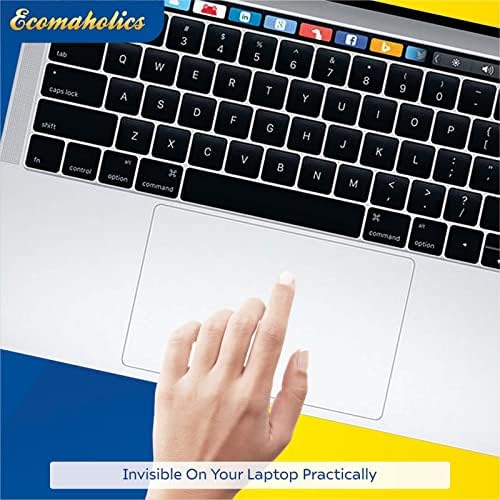 Capa do protetor de laptop Ecomaholics Touch Pad para Asus Vivobook 14 S413 Laptop de 14 polegadas, pista transparente Pad Protetor