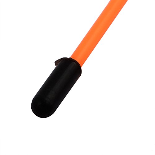 UXCELL® 10 PCs 3mm x 1,5 mm Orange Orange Plastic Antenna Tubo Protetores de tubo Aerial Receptor Para carro modelo RC