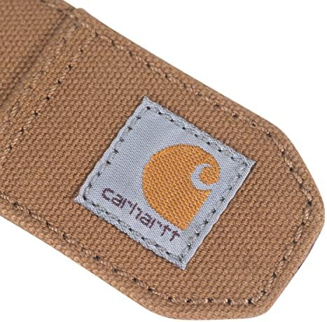 Carhartt Casual Correias de lona robusta para homens, disponíveis em vários estilos, cores e tamanhos